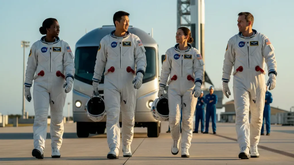 Spacex Crew 12 Launch Restores Space Station Power After Rare Medical Return