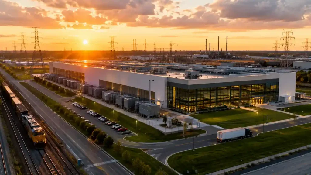 Advanced manufacturing facility representing Ohio's No. 1 ranking in CNBC's 2026 Top States for Business study @